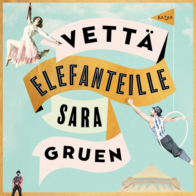 Book cover for Vettä elefanteille