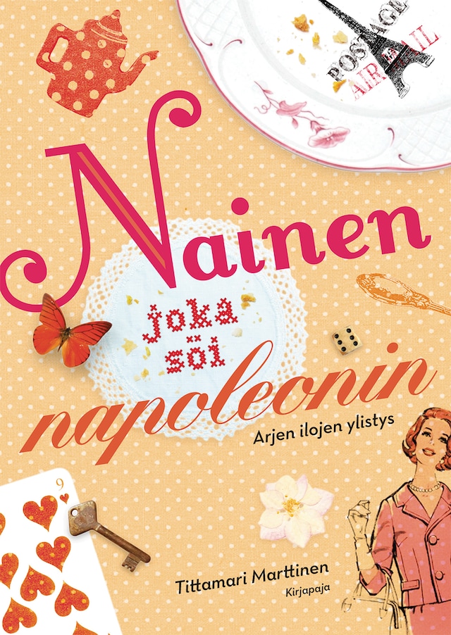 Book cover for Nainen joka söi napoleonin