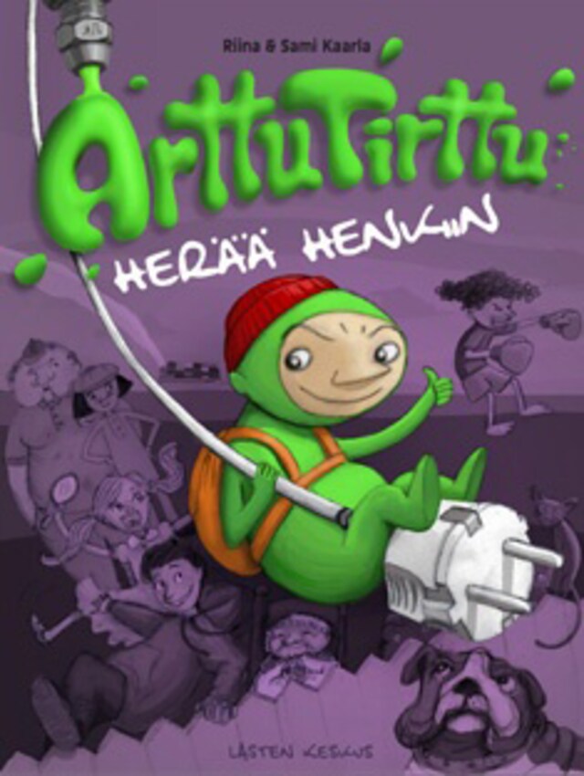 Book cover for Arttu Tirttu herää henkiin