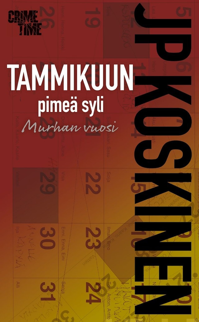 Couverture de livre pour Tammikuun pimeä syli
