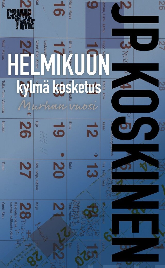 Kirjankansi teokselle Helmikuun kylmä kosketus