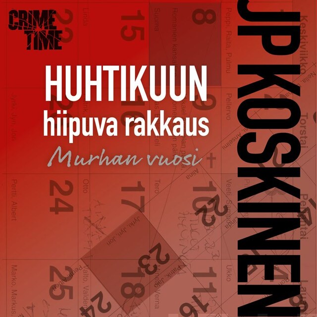 Book cover for Huhtikuun hiipuva rakkaus