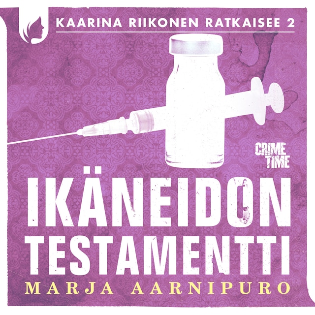 Book cover for Ikäneidon testamentti
