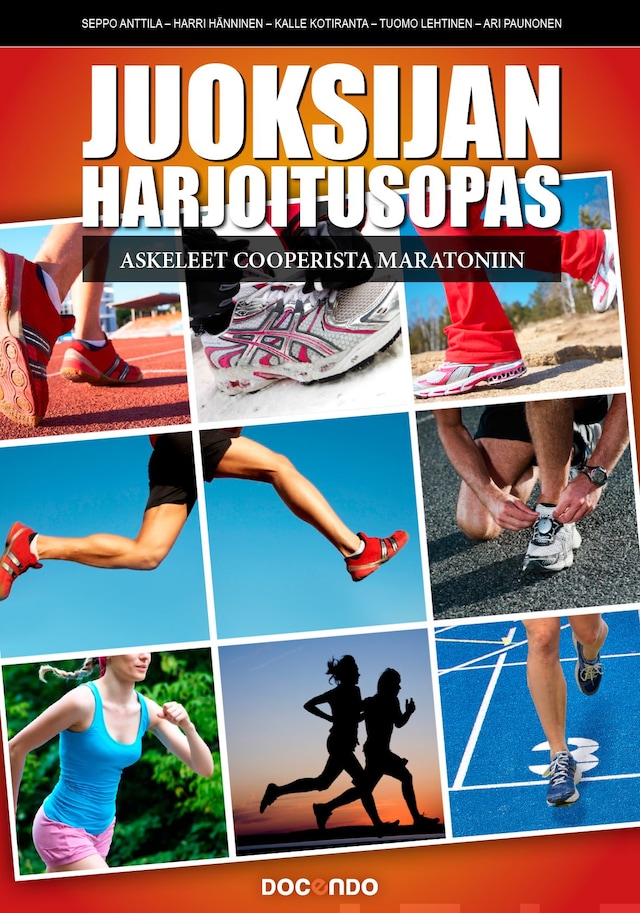 Book cover for Juoksijan harjoitusopas