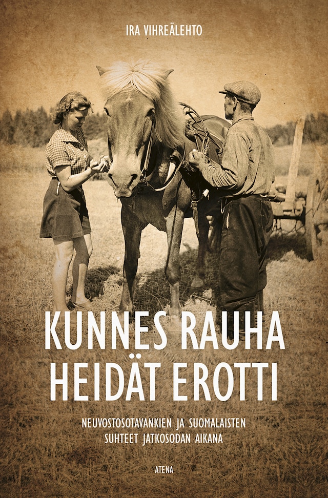 Book cover for Kunnes rauha heidät erotti