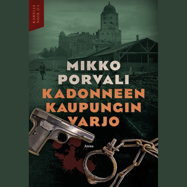 Book cover for Kadonneen kaupungin varjo