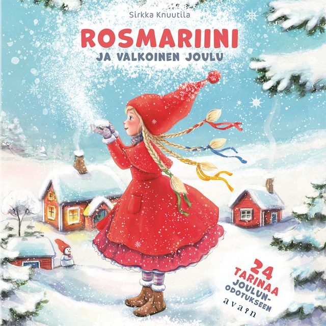 Book cover for Rosmariini ja valkoinen joulu