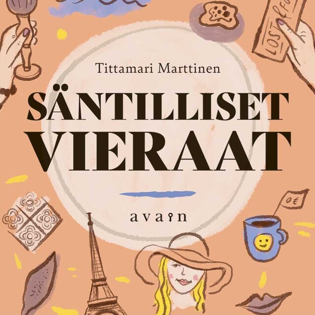 Couverture de livre pour Säntilliset vieraat