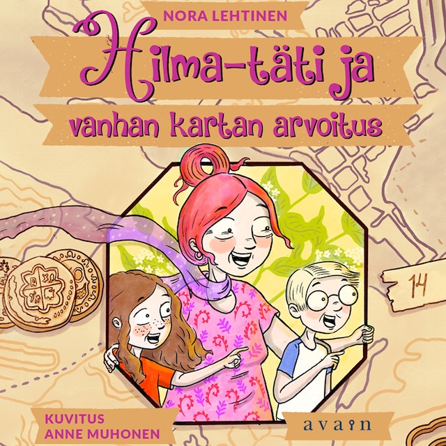 Copertina del libro per Hilma-täti ja vanhan kartan arvoitus