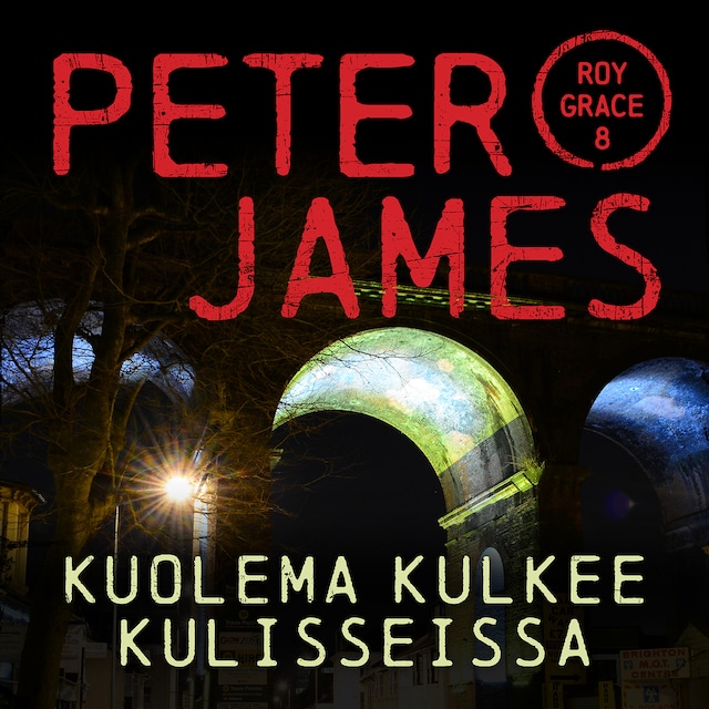 Couverture de livre pour Kuolema kulkee kulisseissa