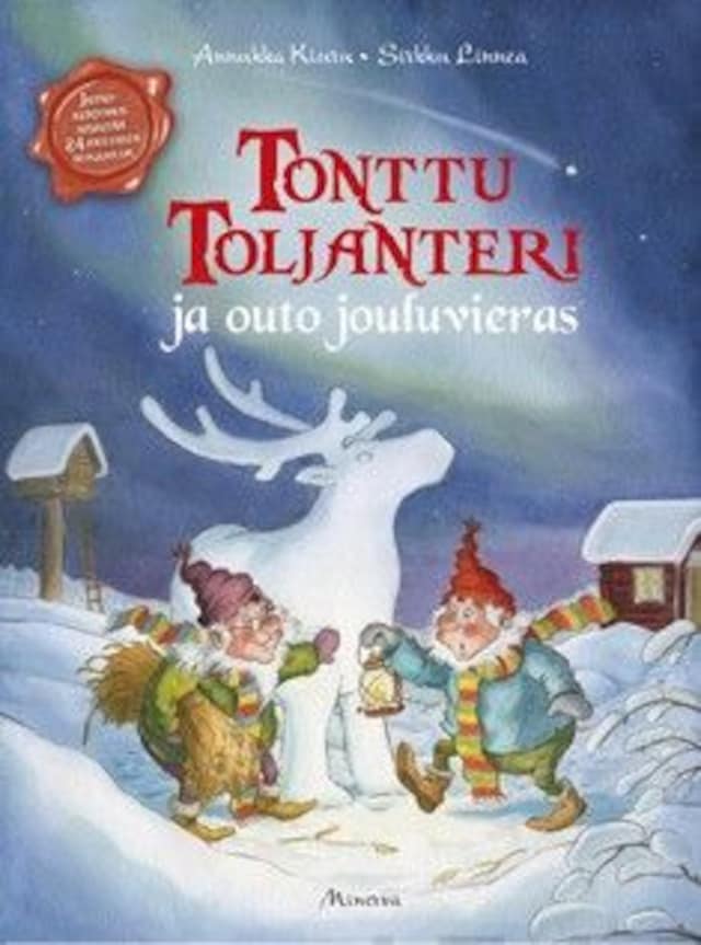 Book cover for Tonttu Toljanteri ja outo jouluvieras