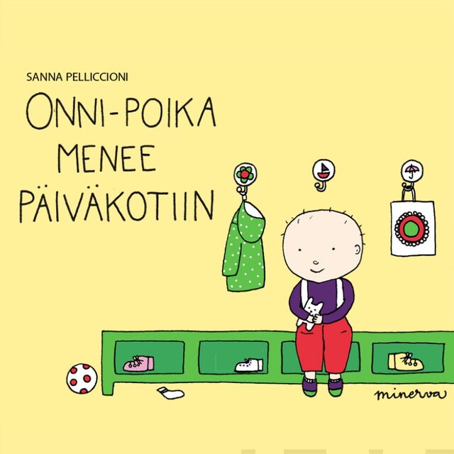 Couverture de livre pour Onni-poika menee päiväkotiin