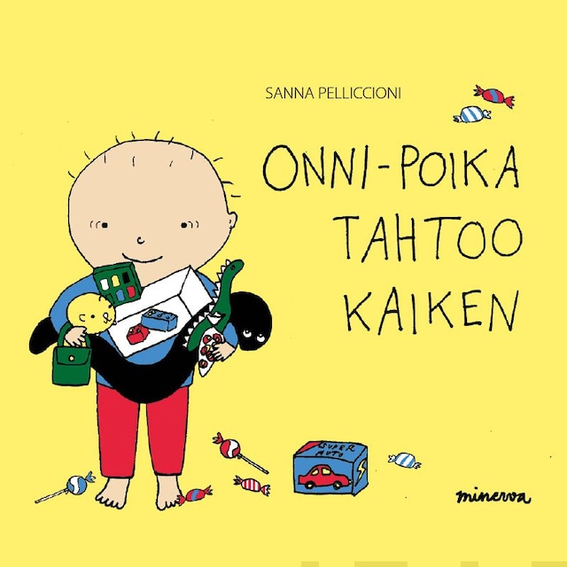 Book cover for Onni-poika tahtoo kaiken