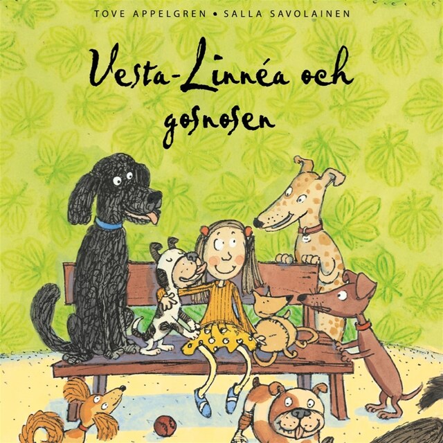 Copertina del libro per Vesta-Linnéa och gosnosen