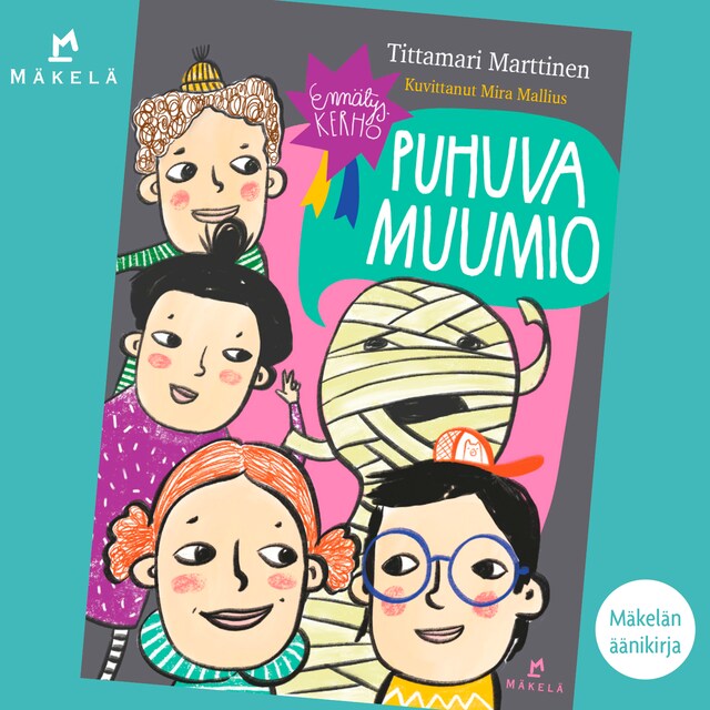 Book cover for Puhuva muumio