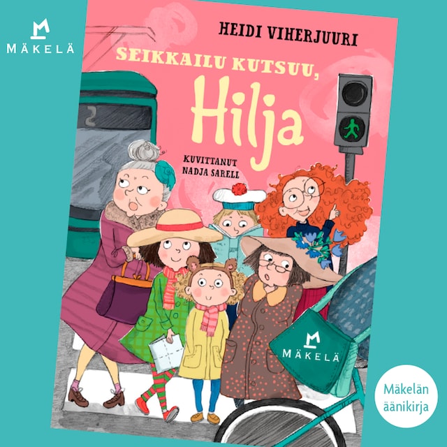 Book cover for Seikkailu kutsuu, Hilja