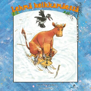 Lehmä kelkkamäessä bookCoverFor