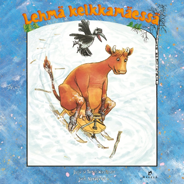 Book cover for Lehmä kelkkamäessä