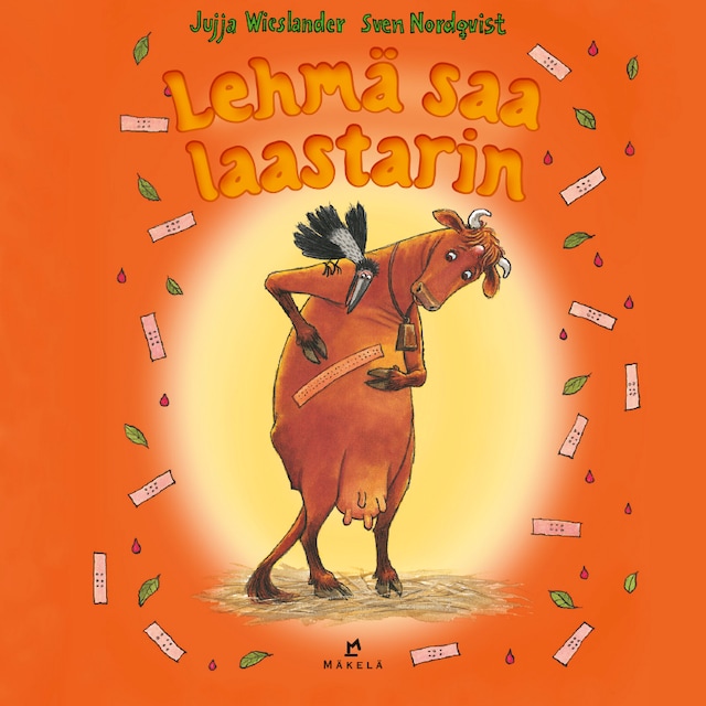 Book cover for Lehmä saa laastarin