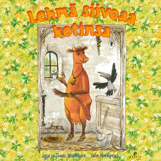 Book cover for Lehmä siivoaa kotinsa