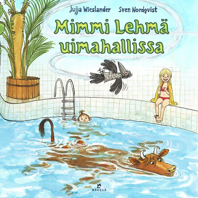 Book cover for Mimmi Lehmä uimahallissa