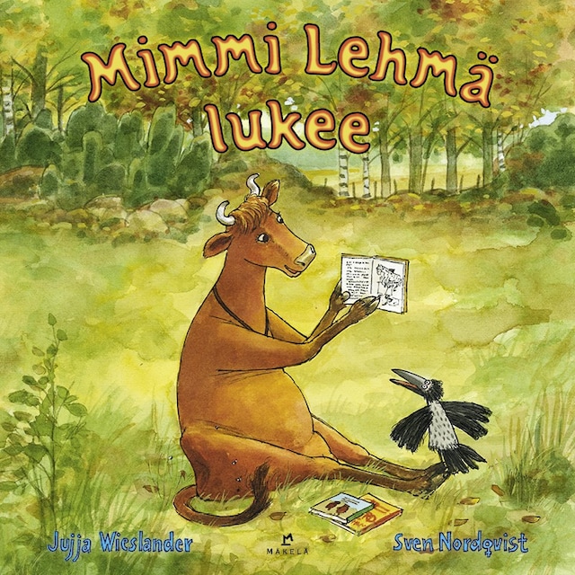 Book cover for Mimmi Lehmä lukee