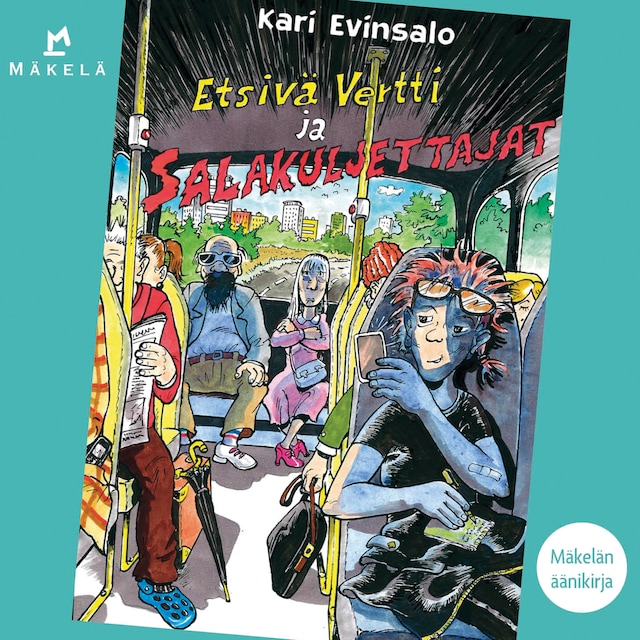 Book cover for Etsivä Vertti ja salakuljettajat