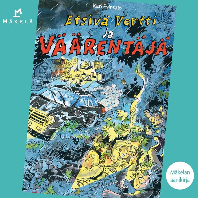 Boekomslag van Etsivä Vertti ja väärentäjä