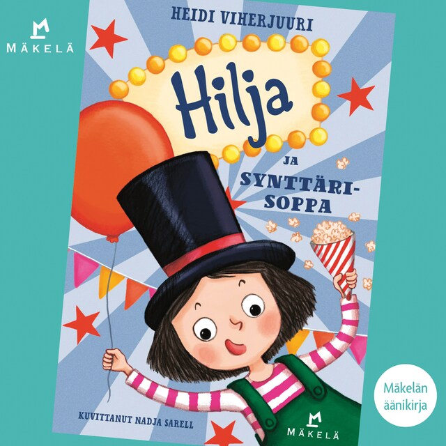 Copertina del libro per Hilja ja synttärisoppa