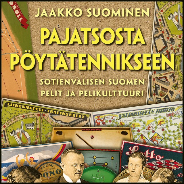 Buchcover für Pajatsosta pöytätennikseen