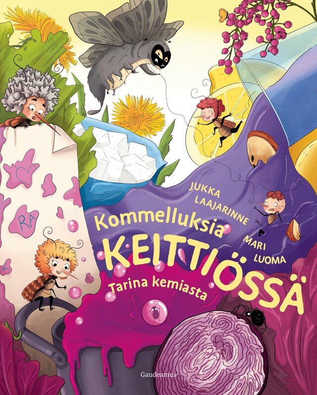 Book cover for Kommelluksia keittiössä (e-äänikirja)