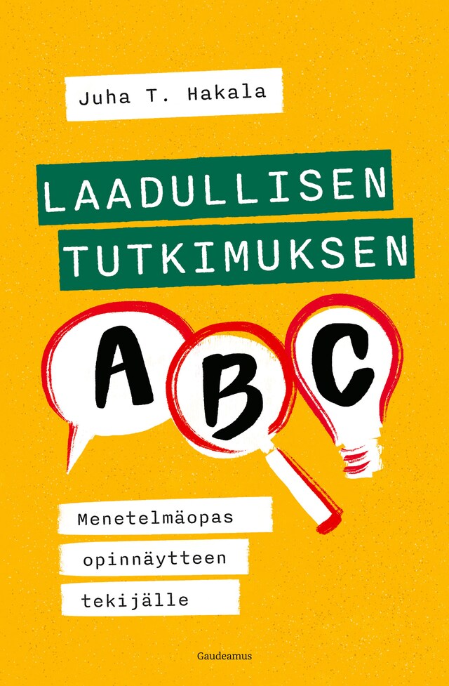 Okładka książki dla Laadullisen tutkimuksen ABC