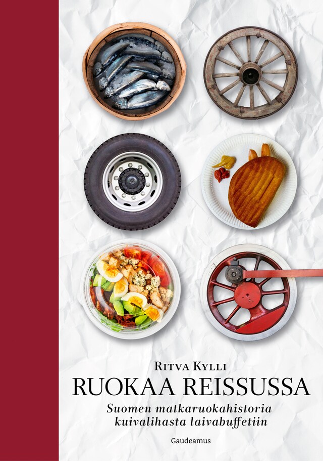 Portada de libro para Ruokaa reissussa