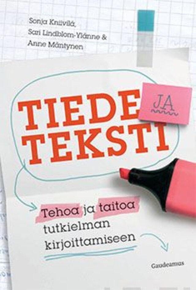 Book cover for Tiede ja teksti