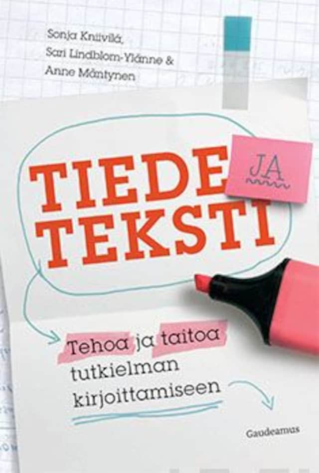Book cover for Tiede ja teksti