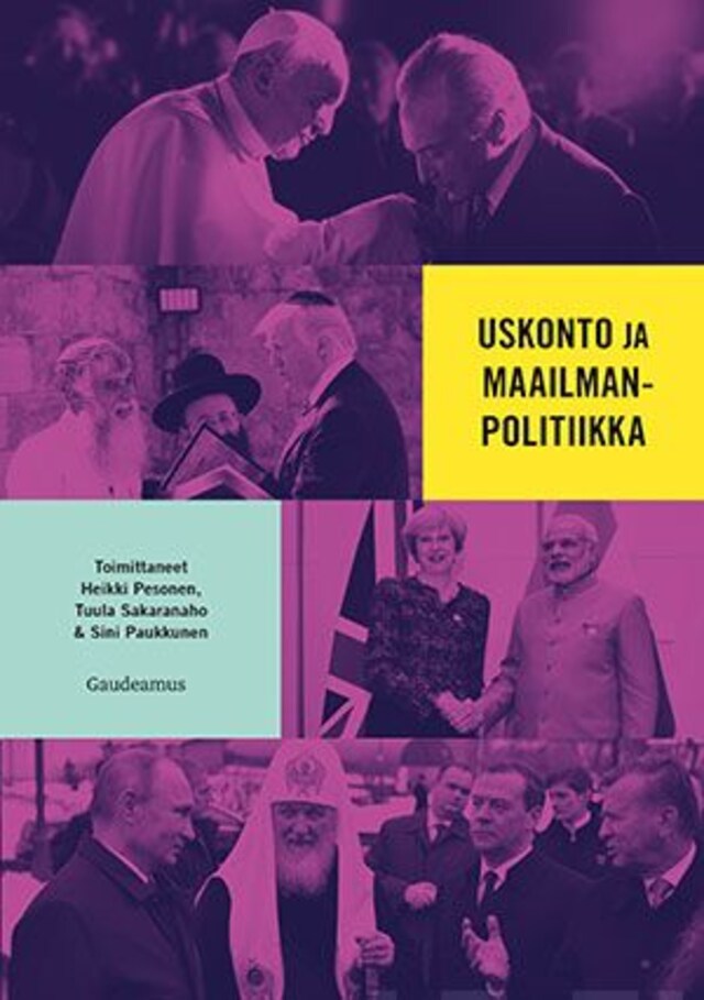 Portada de libro para Uskonto ja maailmanpolitiikka