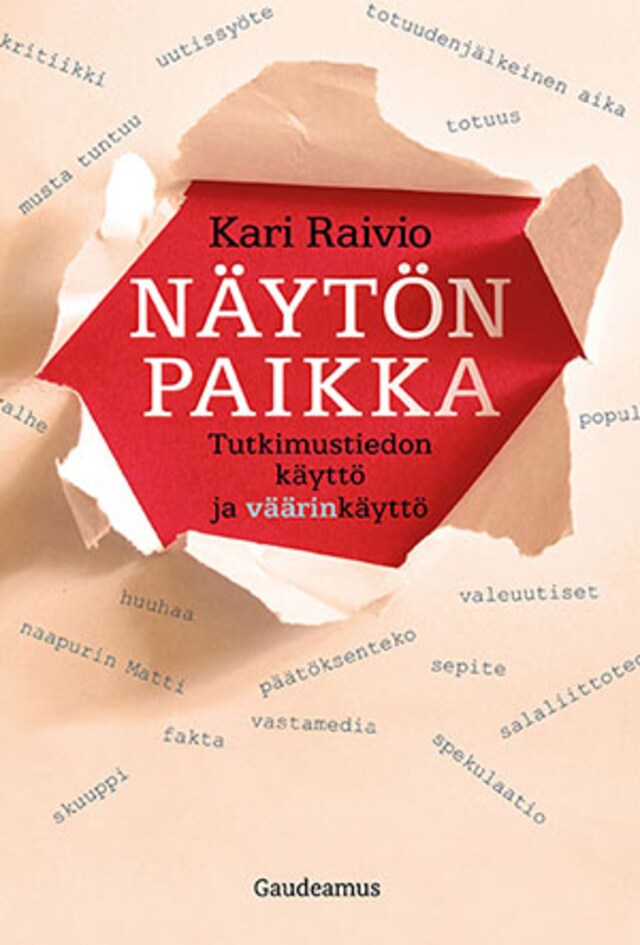 Bokomslag for Näytön paikka