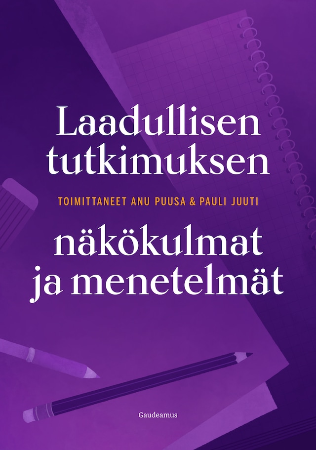 Couverture de livre pour Laadullisen tutkimuksen näkökulmat ja menetelmät