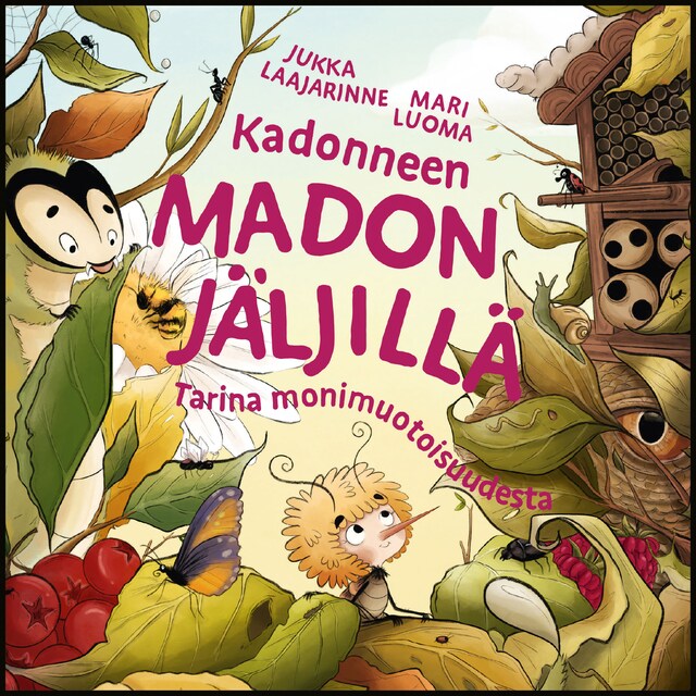 Buchcover für Kadonneen madon jäljillä