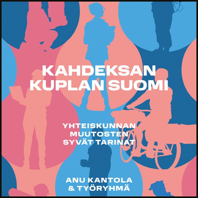 Couverture de livre pour Kahdeksan kuplan Suomi