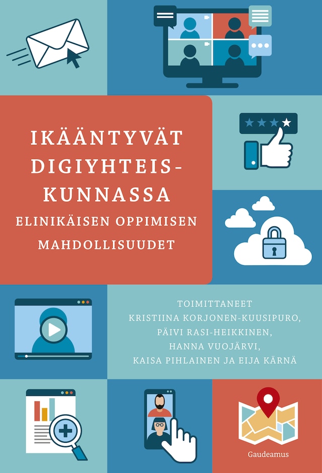 Book cover for Ikääntyvät digiyhteiskunnassa