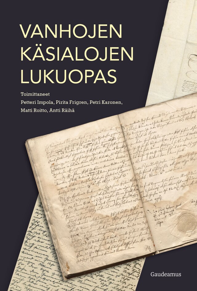 Book cover for Vanhojen käsialojen lukuopas