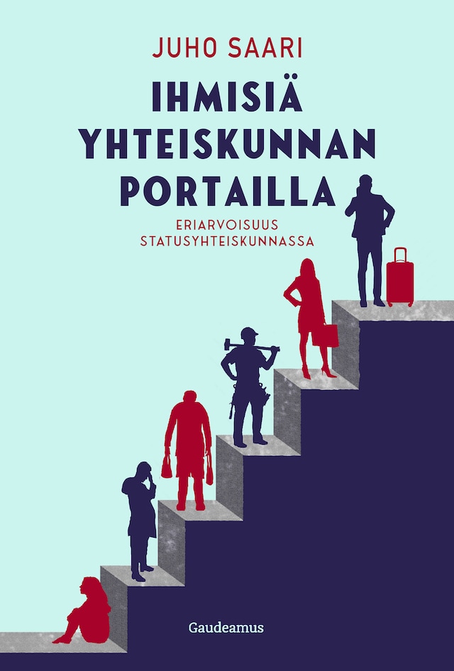 Buchcover für Ihmisiä yhteiskunnan portailla