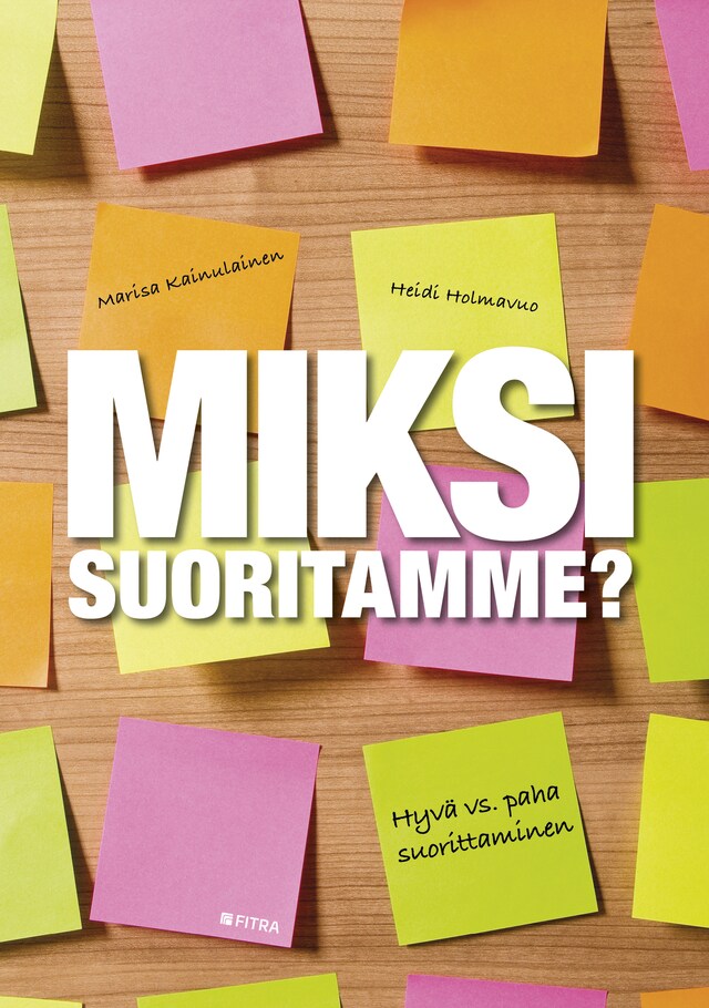 Book cover for Miksi Suoritamme?