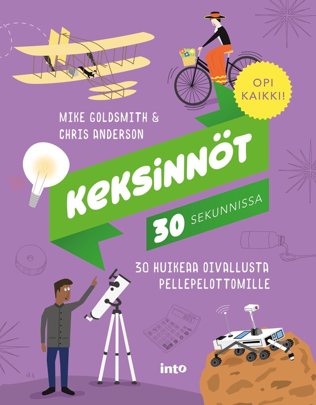 Bogomslag for Keksinnöt 30 sekunnissa (e-äänikirja)