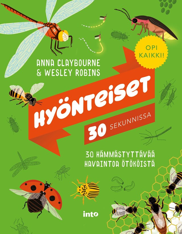Book cover for Hyönteiset 30 sekunnissa (e-äänikirja)