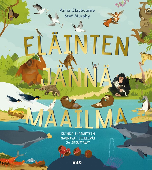 Book cover for Eläinten jännä maailma (e-äänikirja)