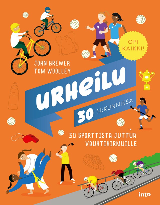 Buchcover für Urheilu 30 sekunnissa (e-äänikirja)