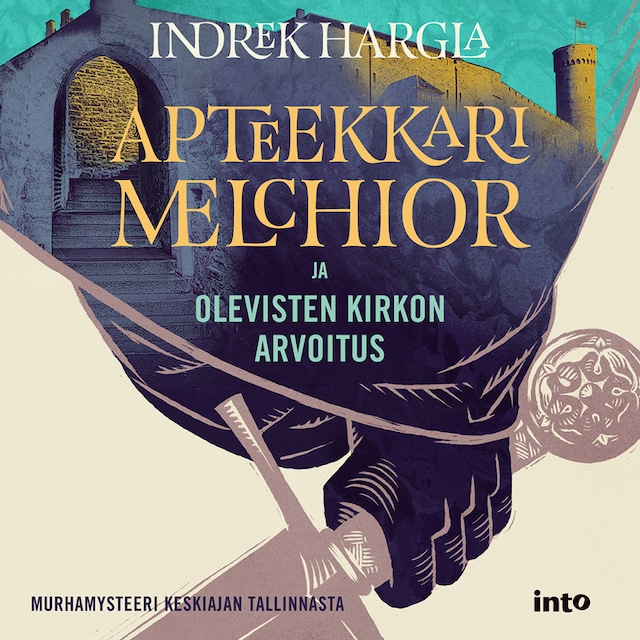 Book cover for Apteekkari Melcior ja Olevisten kirkon arvoitus