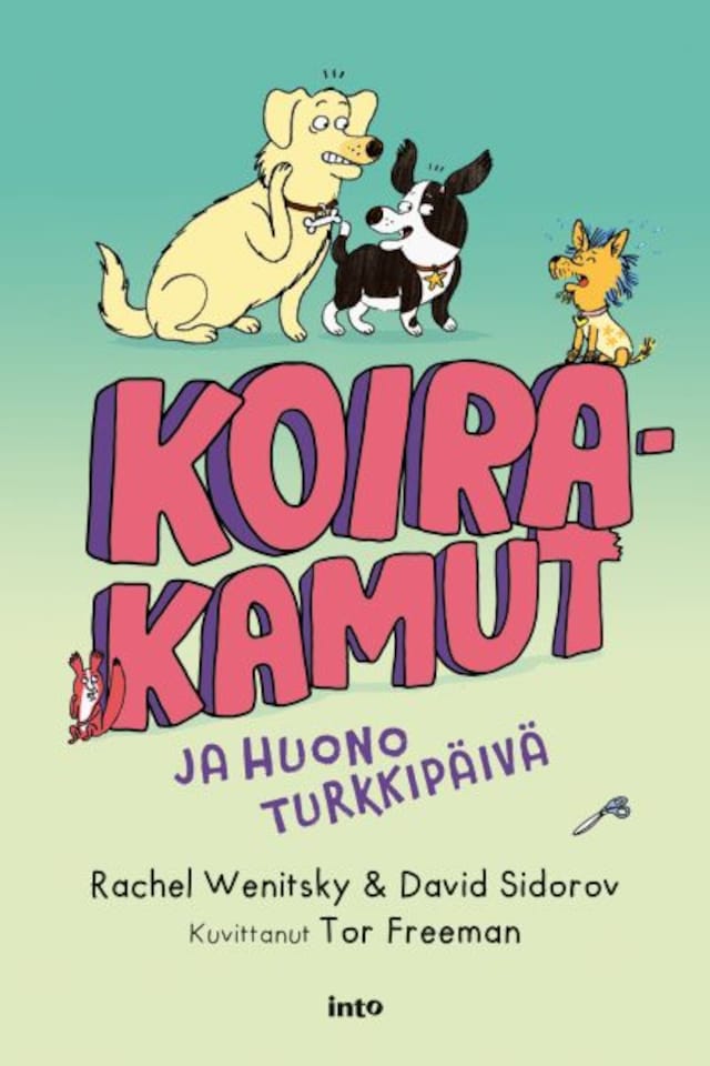 Okładka książki dla Koirakamut ja huono turkkipäivä (e-äänikirja)